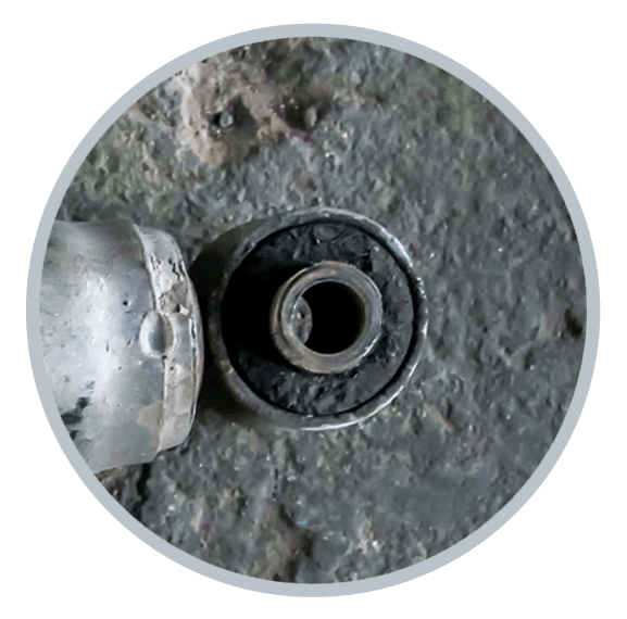 MONROE SHOCKS & STRUTS: DAMAGED BUSHINGS